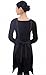 Black Hair Salon Apron, Barber Smocks, with Two Front Pockets
