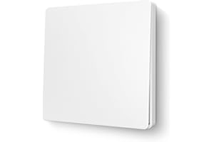 DieseRC Interrupteur d'éclairage Cinétique sans Fil Interrupteur de radiocommande de Panneau mural, pas de Commutateur auto-générateur de batterie