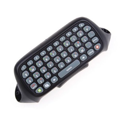 chatpad Tastatur - TOOGOO(R) Text-Chat Nachrichten Pad chatpad Tastatur fuer XBOX 360 Live Spiele Regler schwarz