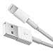 Produktbild Lucky Case Lightning Kabel (2er Pack) – 2m USB Ladekabel und Datenkabel Kompatibel zu iPhone, iPad, iPod – Qualitätskabel (Weiß)