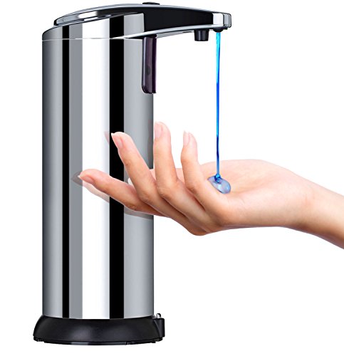 Automatische Seifenspender mit wasserdichtem Gehäuse, gebürstetem Edelstahl