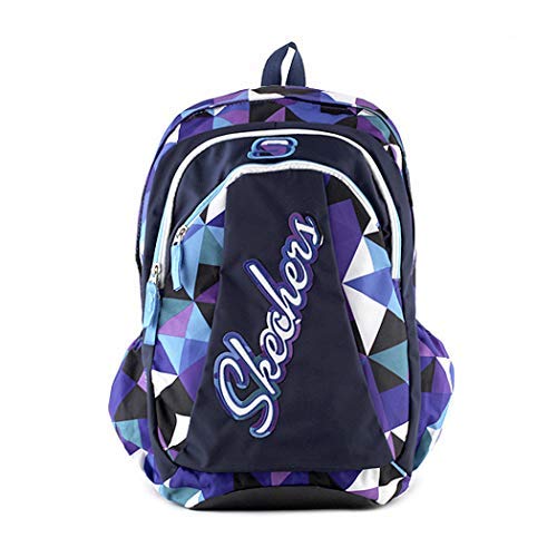 Preisvergleich Produktbild Skechers Kinder-Rucksack 09426, Dunkel Blau / Hell Blau
