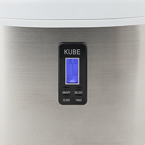 H.Koenig KB15 Eiswürfelmaschine circa 15 kg Eiswürfel pro Tag, 3 Eiswürfelgrößen wählbar, silber - 5