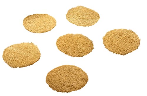 Preisvergleich Produktbild 6 x Luffa Gesichts Peeling / Massage Pads