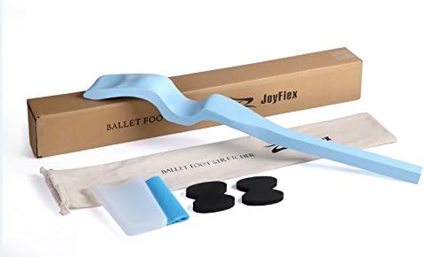 ZHFC Ballet dancer instep shaper toes ligaments, instep stretch solid wood instep Ballet foot stretcher,blue