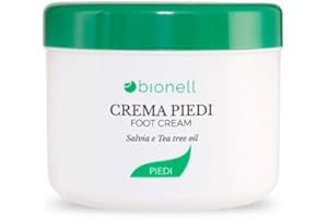 BIONELL Crema piedi morbidi e igienizzati con Salvia e Tea Tree Oil 500 ml 02008