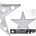 Produktbild LED Stern Leuchtend Weihnachten Deko Christmas Stars Sterne warmweißen Licht