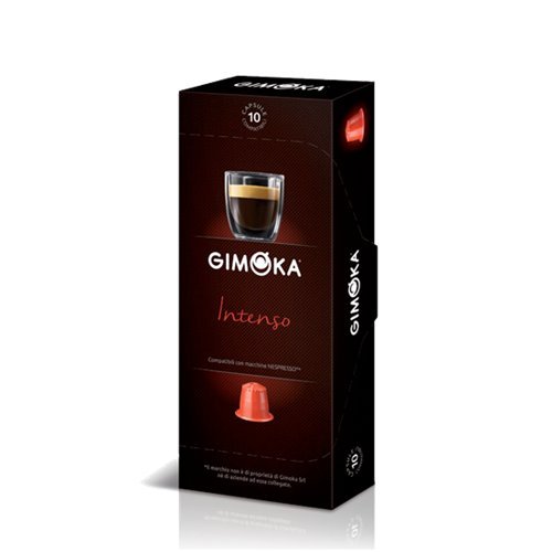 200 Cialde Capsule Caffe' Compatibili Nespresso Gimoka Intenso Originali