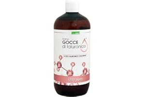 BIOMED SRL Nano Gocce di Acido Ialuronico Colloidale flacone da 500 ml concentrazione 1200 ppm Biomed