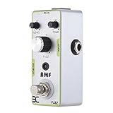 3 botones ajustables: volumen, tono, sustain, jack mono de 0,25 pulgadas.
