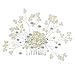 Price comparison product image Bridal Hair Comb - Bridal Wedding Hair Accessories Crystal Pearl Bridal Headpiece for Bride Bridesmaids
