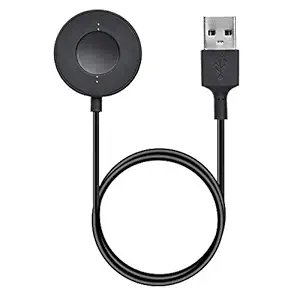 Austuo Compatible with Fossil Gen 4/5 r, Fossil Smart Watch r Cable 3.2 Feet, Wireless Charging Dock for Emporio Armani,Michael Kors,Skagen,Diesel