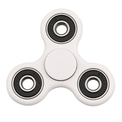 ODN Fidget Toys Hand Spinner Finger Toy Child Adult Toy Gifts with White