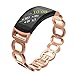 Produktbild Sansung Gear Fit 2 / Gear Fit 2 Pro Armband Metall, MMLC Edelstahl-Armband (Rose Gold)