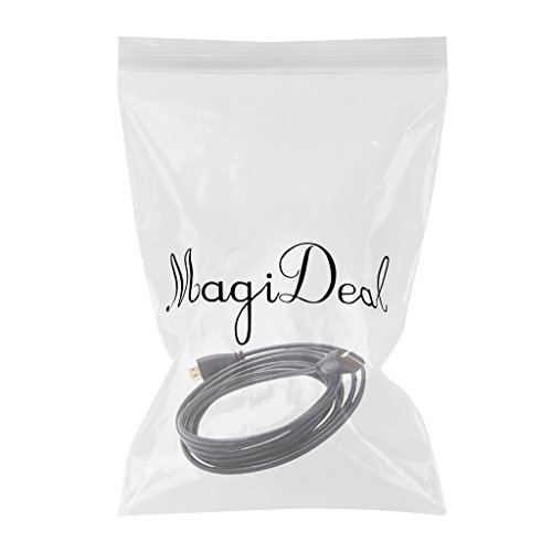 MagiDeal HDMI Kabel , Gold überzogener Anschluss Male Male HDMI Kabel , unterstützt Ethernet, 3D, 4K-Video und Audio Return – 3m - 2