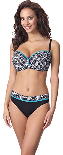Antie Women's Bikini Set 71H31 2017(Pattern(1705), EU(Cup80E/40)=UK(36E/12))