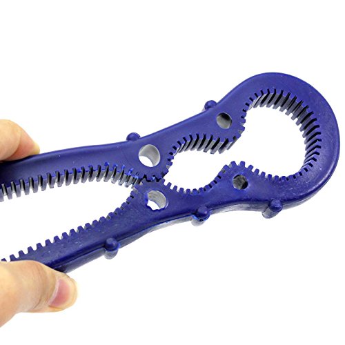 MMRM Handlicher Gummi Gläser Kanisterflasche Deckel Zinn zufällige Farbe - 3