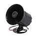 Produktbild sourcing map Auto Lautsprecher Motorrad Laut Elektrisch Alarm 12V 15W Sirene Autohupe 110db DE de