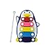 Koly Baby Kids Wisdom Development Penguin 5-Note Xylophone Musical Toys (Blue)