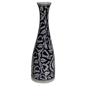 Reyavi Ceramic Vase, Milk Bottle Shape (12