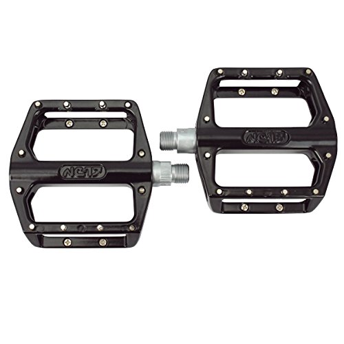NC-17 Sudpin STD II Pro Aluminium Plattform Pedale / Fahrrad Pedale MTB und BMX / Dual Slalom und Street optimiert / Kugellager + Cr-Mo Achse / inkl. Ersatzpins - 6