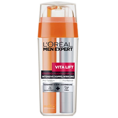 L'Oréal Men Expert Straffende Feuchtigkeitspflege intensive Doppelwirkung,1er Pack (1 x 30 ml)