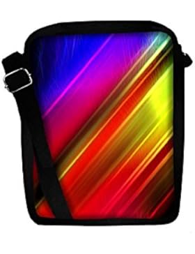 Snoogg , Damen Umhängetasche mehrfarbig multi