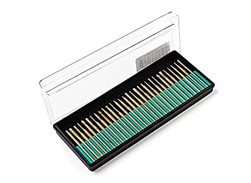 Diamant Bohrer Set 30 tlg. Schleifaufsätze Diamantschleifer Für Dremel Bohrer Proxxon Bohrerset Schleifer Diamantbohrer für feinste Anwendungen