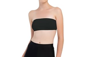 NetSetUK Girls Strapless Boob Tube Crop Tops Sleeveless Bandeau Vest Bra Stretchy Summer Beach Wear for Ages 7-16