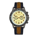 LSAltd 2019 Neue Ankunft Vintage Armbanduhren Damen Leder Trend Persönlichkeit Uhr Silikonband Quarz Casual Paar Uhr.