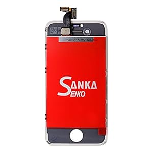 SANKA Schermo Display LCD Assembly Digitizer Sostituzione Schermo per iPhone 4-Bianco - immagine 5