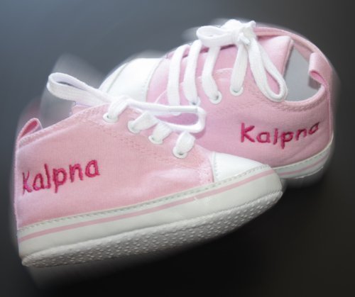 PERSONALISED BABY SHOE / TRAINER WITH NAME KALPNA