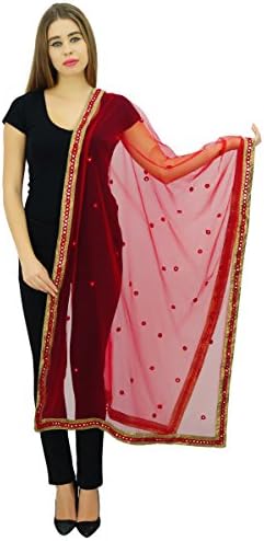 Women Fashion Net Dupatta Long Neck Wrap Scarf Throw Stole Chunni Hijab