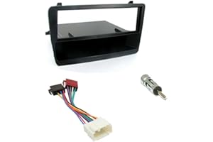INEXACCESSORIES Inex Facia Fitting Kit Panel Black 1 DIN Car CD Stereo Radio IX-FK-HD-101