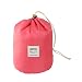 Imported Travel Drawstring Cosmetic Storage Pouch Makeup Toiletry Organizer Bag Red RS.325.00