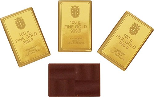 Preisvergleich Produktbild Milchschokolade feine Goldbarren (12 geliefert)