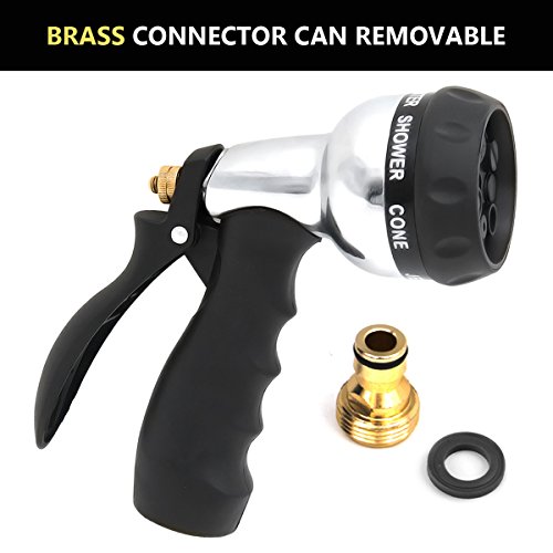 Aodoor Handbrause für den Garten Autowaschanlagen Autowasch Pistole, Multifunktionen Bewässerung-Wasserhähne Garten / Haushalt / Autowasch- Wasserpistole Hochdruckreiniger - 7