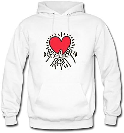 weileDIY Keith Haring DIY Custom Men's Pullover Hoodie Sweatshirt