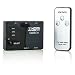 Produktbild Saxonia HDMI Switch/Verteiler 3 Port mit Fernbedienung | HDMI Version 1.4 (3D Ready bis 1080p)