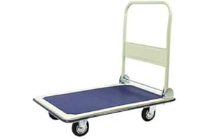 TMZ Heavy Duty Folding Trolley Cart 150Kg Platform Flat Hand Barrow Sack comfortable.