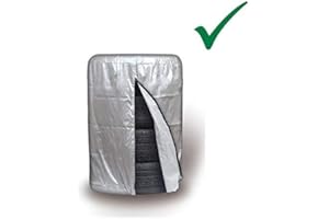 AEINIWERAABBCC PRAKTISCHE AUFBEWAHRUNGSTASCHE FÜR 1 SATZ REIFEN 13 14 15 16 Zoll Reifen Schutzhülle Reifen Abdeckung Reifentasche