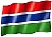 Produktbild Flagge/Fahne GAMBIA Staatsflagge/Landesflagge/Hissflagge mit Ösen 150x90 cm, sehr gute Qualität