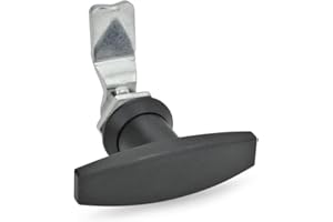 ‎GANTER NORMELEMENTE Ganter Normelemente | Verriegelungen mit Bedienelement - GN 115-ST-20 | Betätigung mit T-Griff| 1 Stück