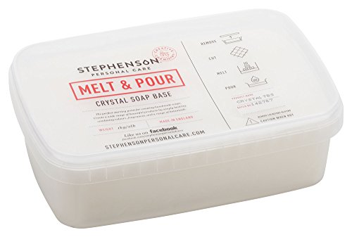 Glycerinseife Triple Butter TBS - 1 kg im praktischen Schmelzbehälter