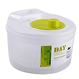 Seasaleshop déshydrateur Alimentaire Essoreuse à Salade Grande sécheuse Manuelle et laveuse essoreuse à légumes