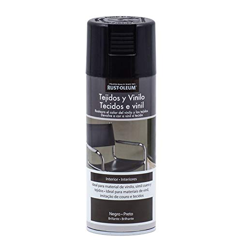 Spray Tejidos y Vinilo Negro Rust-Oleum 400 mL