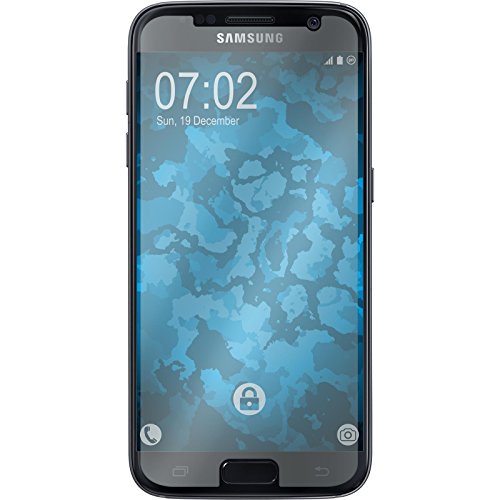 PhoneNatic Custodia Samsung Galaxy S7 Trasparente 2 X vetro blindato