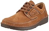 Echtes Leder Clarks Nature II Herren Derby Schnürhalbschuhe, Braun (Birch Tumbled Nubuck), 43
