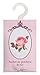 Produktbild Le Blanc Duftsachet-Aufhänger für den Kleiderschrank, 11 x 17.5 cm, Duft Rose, 3er Pack (3 x 8 g)