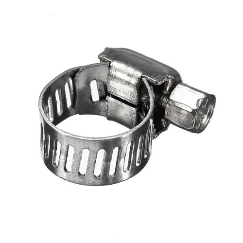 10x Gelenkbolzenschellen Schlauchschellen Schlauchschelle Bandschelle Bandbreite Schelle Stahl 6-12mm - 2